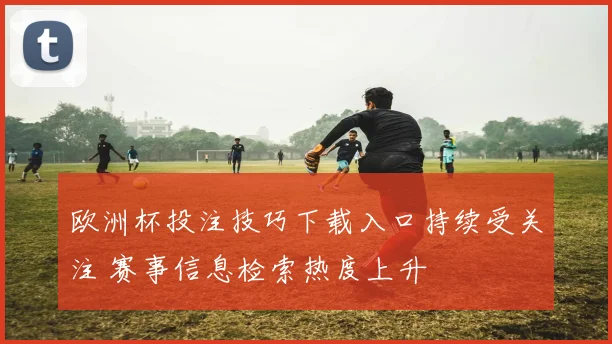 欧洲杯投注技巧下载入口持续受关注 赛事信息检索热度上升