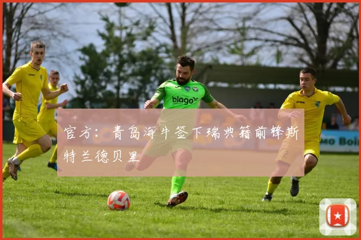 官方：青岛海牛签下瑞典籍前锋斯特兰德贝里